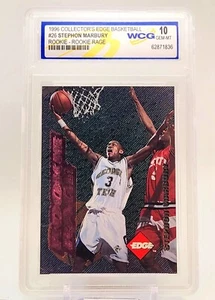 1996 Collector's Edge Stephon Marbury #26 Rookie Rage Pink WCG 10 - Picture 1 of 2