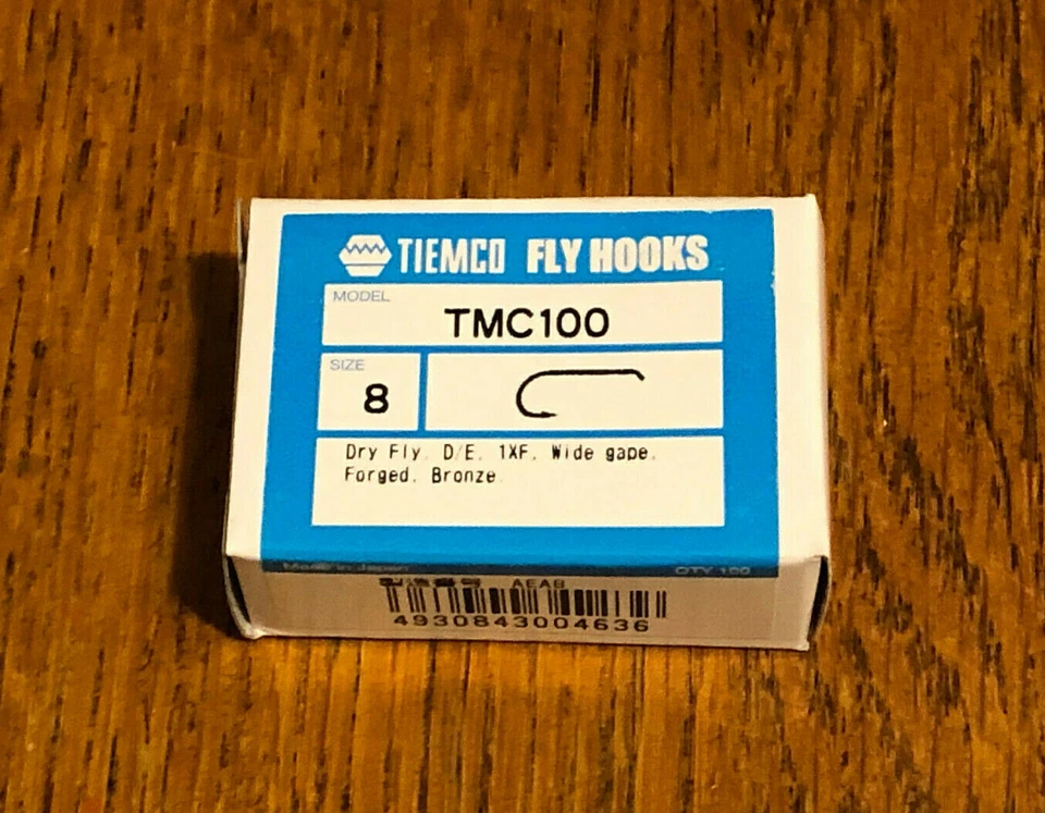 Umpqua TIEMCO Fly Tying Hooks TMC 100 (100 Pk) 08
