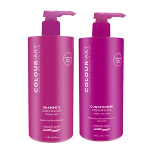 Natural Look ColourArt Colour Lock Shampoo & Conditioner Duo SET - 980ml - Picture 1 of 1