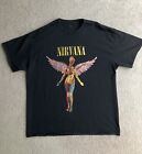 NIRVANA * In Utero T-Shirt *Punk Metal lp Grunge Sub Pop Soundgarden Mudhoney XL