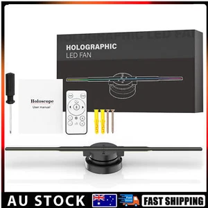PD42 3D Hologram Projector Fan Display HD LED Video Sign with Remote Control - Picture 1 of 13