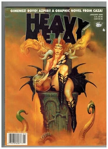 Heavy Metal The Illustrated Fantasy Magazin Januar 2000 - Bild 1 von 1