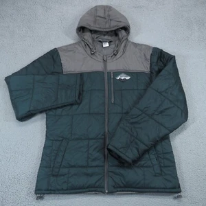 CoalaTree Jacket Mens XXL Green Gray Puffer Insulated Camping Adventure Light - Picture 1 of 11
