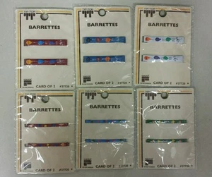Vintage Kids Barrettes! Metal Stay Tight! Unique old hard to find Items! Nice! - Picture 1 of 12