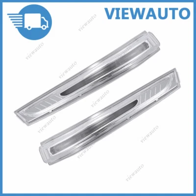 New For Hyundai Santa Fe XL 2013-16 RH+LH Rearview LED Mirror Turn Signal Lamps Foto 1 de 4