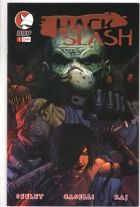 HACK/SLASH #1 (2004) - GRADE 9.4 - 1ST COMIC ISSUE - DEVIL'S DUE - TIM SEELEY! - Picture 1 of 2
