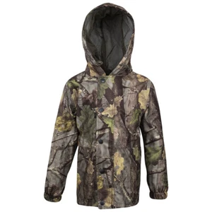 Jack Pyke Junior Jacket Kids Waterproof Coat English Oak Evolution Camo - Picture 1 of 5