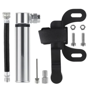 Small Portable Bike Tire Pump Presta Schrader Compatible Mini Bike Pump - Picture 1 of 15