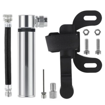 Small Portable Bike Tire Pump Presta Schrader Compatible Mini Bike Pump - Image 1 of 4
