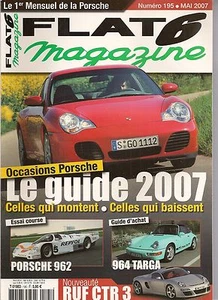 FLAT 6 195 PORSCHE 962 956 964 C2 KENNZEICHEN GMG 997 TURBO RUF CTR3 700PS 911 T 2.2 - Bild 1 von 1