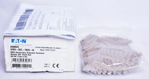 Bloques de terminales de extracción secundaria Eaton DSBK20 NRX 20 unidades IZMX-SEC-TB20-W - Imagen 1 de 4