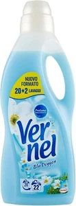 VERNEL Weichspüler Für Wäscherei 22 Waschanlagen Duft Blau Oxygen, 3 Stück - Bild 1 von 3