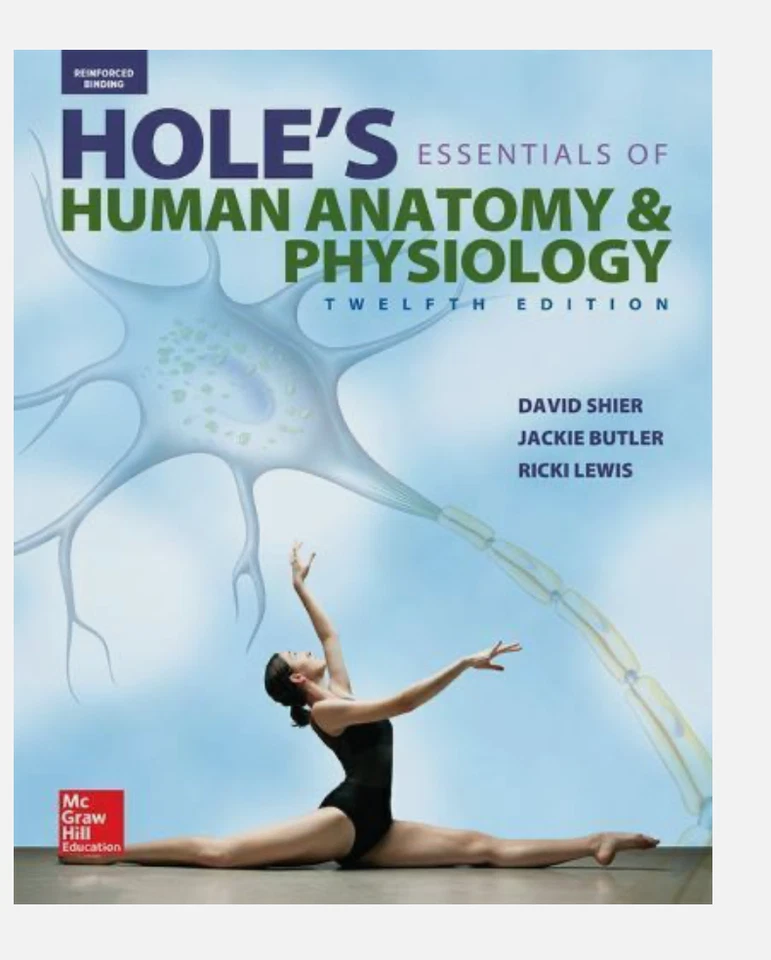 HOLE'S ESSENTIALS of HUMAN ANATOMY and PHYSIOLOGY 12th Edition - Image 1 of 1