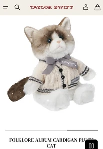 Folklore Album Strickjacken Katze Taylor Swift Weihnachtssammlung BESTÄTIGTE BESTELLUNG - Bild 1 von 3