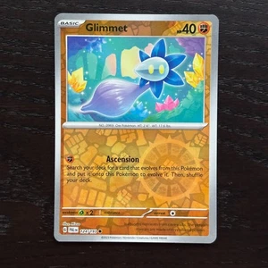 Glimmet 124/193 Pokemon Paldea Evolved SV02 Reverse Holo Common Card NM - Picture 1 of 2