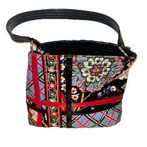 Bolso de Hombro Vera Bradley Versalles Patrón Retirado Floral Charol - Imagen 1 de 11