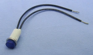 11-2310, Philmore 0.500" Indicador AZUL, 12V ~ 14V AC/DC Lámpara Incandescente - Imagen 1 de 1