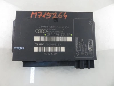 AUDI A4 8E2, B6 Unité de Contrôle de Confort 8E0959433AE Diesel 96kw 32839699 - Immagine 1 di 4