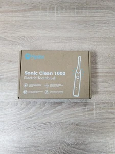 Sonic Clean 1000 USB Rechargeable Electric Toothbrush + Extra Brush Heads -Black - Picture 1 of 4