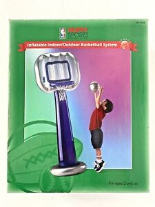 Vintage Huffy Sports Official NBA Inflatable Basketball System (088110420) - NIB