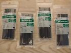LOT OF 4/Commercial Electric Heat Shrink Tubing 11-10AWG 4" length (8-pack)