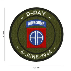 Patch Aufnäher US Army D-Day Operation Overlord AA 82nd Airborne Division WWII  - Bild 1 von 1