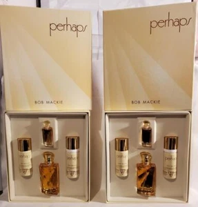 8 Pcs SETS PERHAPS BOB MACKIE 1.7oz 50ml PERFUME +6ml PARFUM++RARE*FREE SHIPPING - Picture 1 of 1