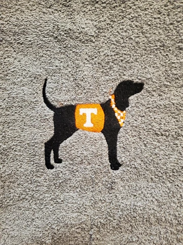 tennessee volunteers Embroidered Hand Towel Cover