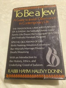 To Be A Jew By Rabbi Hayim Halevy Donin - Foto 1 di 10