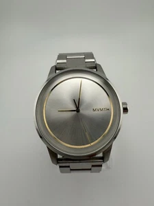 MVMT Profile Pulse Silver Stainless Steel Watch | 44mm | 28000183-D - Picture 1 of 9