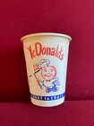 1950's, McDonald's, "Un-Used"  "SPEEDEE" Logo, Coffee Cup  (Scarce / Vintage)