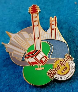 PIN Hard Rock Café CAFÉRICO DE SAN FRANCISCO PUENTE PUERTA DORADA HORIZONTE DE CIUDAD Y BAHÍA - Imagen 1 de 1