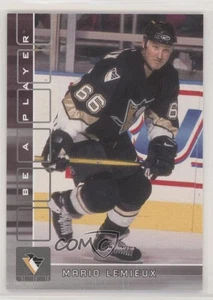 2001-02 ITG Be A Player Memorabilia Mario Lemieux #66 HOF - Picture 1 of 4