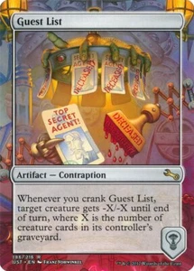 Guest List (UST 186) Near Mint - MTG single - Picture 1 of 1