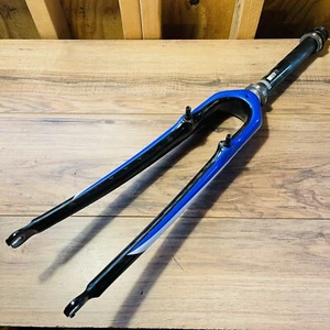 2008 Pinarello CX Cross Carbon Fork 1 1/8 Threadless Canti Brake 700C 220mm - Picture 1 of 15