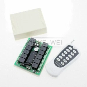 Sistema de control remoto RF inalámbrico de 12 canales - Imagen 1 de 8
