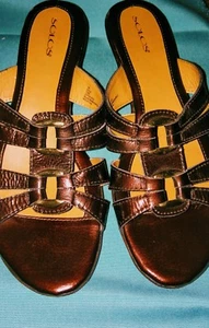 Damen Sandalen Größe 10 Marke Solos gebraucht - Bild 1 von 9