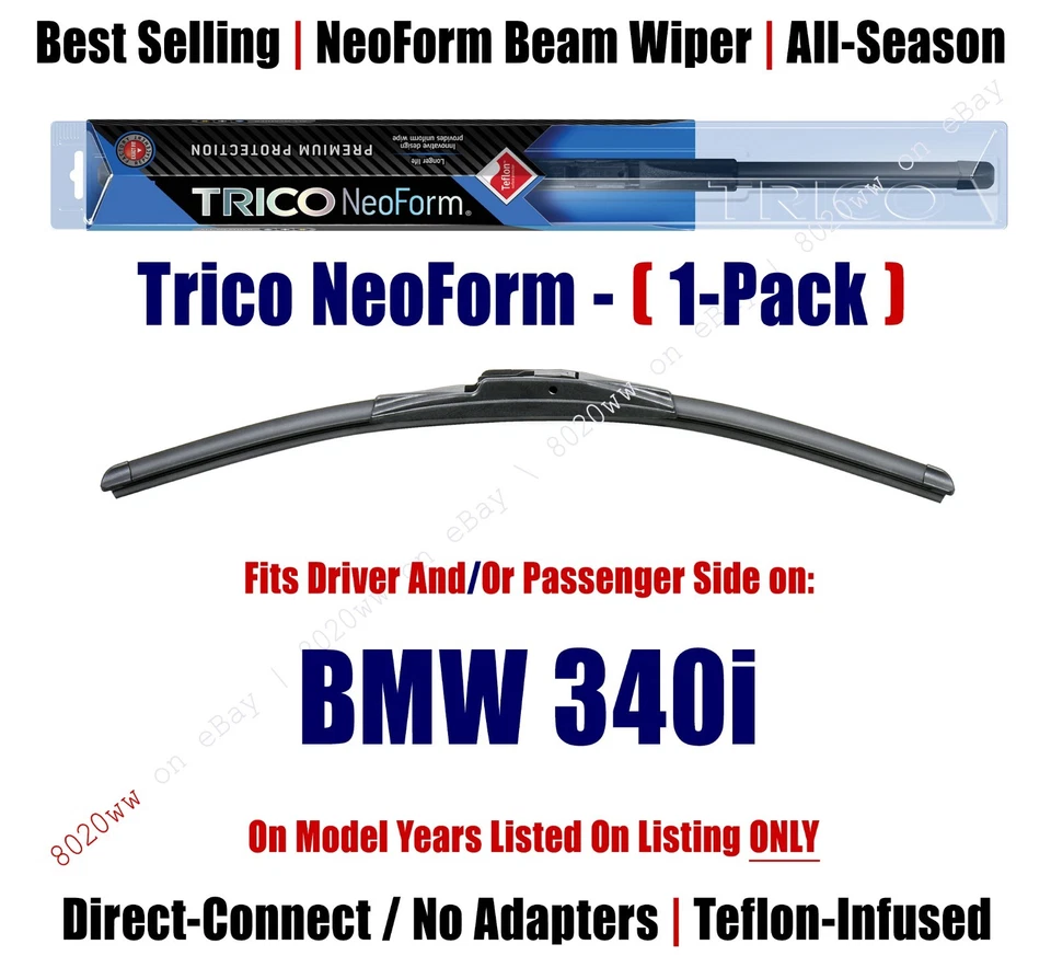 (Qtd. 1) Limpador Super Premium NeoForm compatível com 2016+ BMW 340i - 162413 - Imagem 1 de 1