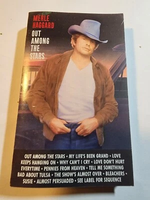 Merle Haggard - Out Among The Stars (Cassette) VG+/EX CS15 - Image 1 of 2