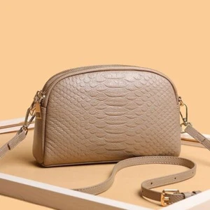 Bolso Bandolera de Cuero Genuino para Mujer Cuero de Vaca Damas Bolso de Mano - Imagen 1 de 27