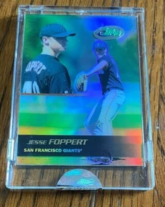 2003 eTopps JESSE FOPPERT #105 PLASTICA DURA SIGILLATA IN FABBRICA - Foto 1 di 2