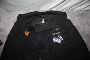 Frank Thomas XL Motorcycle Pants Aqua Waterproof Black Made in England Riding - Picture 1 of 13