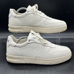 CLAE Malone Vegan Herren Sneaker Gr. 11 Weiß Kork Innensohle Freizeit Designer Klassiker - Bild 1 von 8