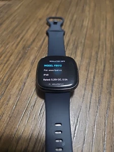 Reloj inteligente Fitbit Sense Advanced Health & Fitness - Carbono/Grafito - Imagen 1 de 7