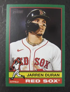 2025 Topps Heritage Jarren Duran #220 Dark Green Border - Picture 1 of 2