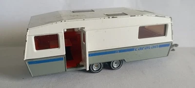 Siku Wohnwagen Camper Caravan weiß grau für  2518 - Bild 1 von 4