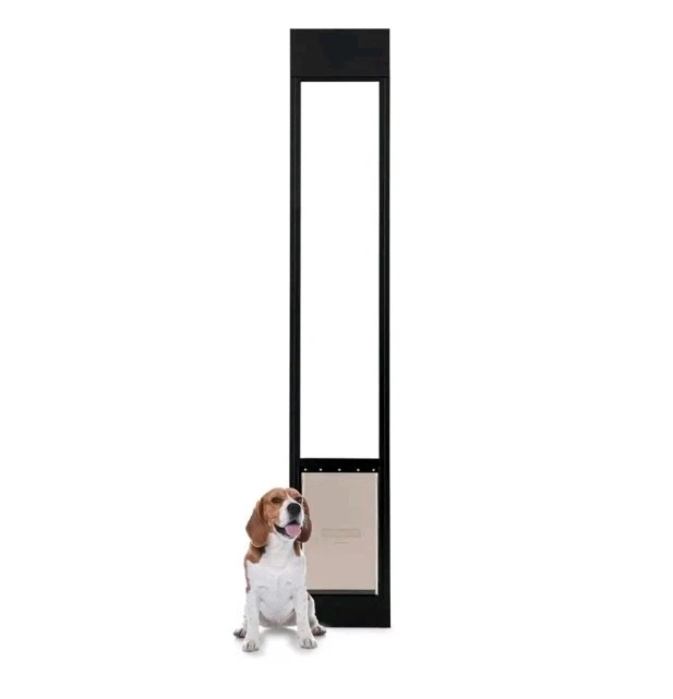 Puerta corredera de vidrio para mascotas PetSafe, puerta para perros para inquilinos, altura ajustable,... Foto 1 de 4