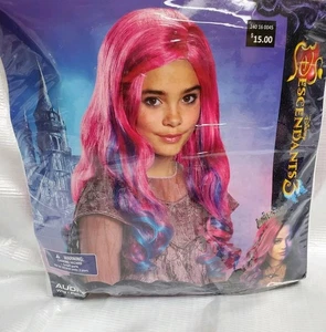 Disguise 20679 Audrey Descendants 3 Girls Wig - Pink - Picture 1 of 2
