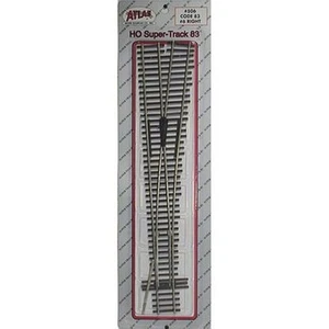 Atlas - Code 83 - #6 Super-Switch Righthand Turnout - HO - Bild 1 von 1