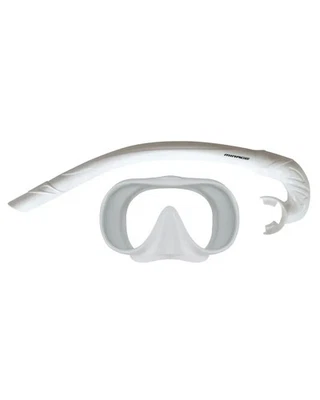 Mirage Sunsets Mask and Snorkel Set - White - image 1 of 4